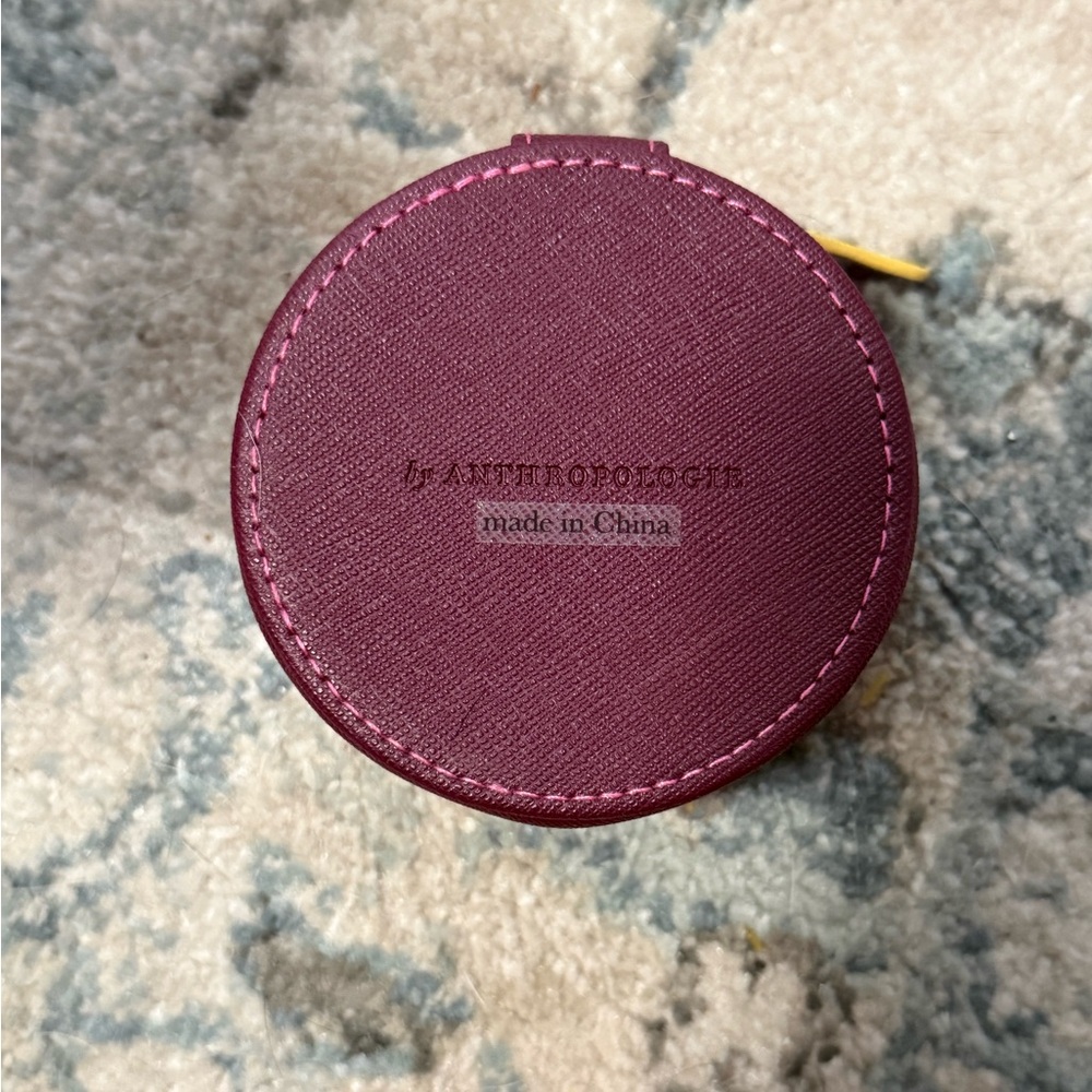Anthropologie Ondine Catchall Pouch- Raspberry - Picture 6 of 6